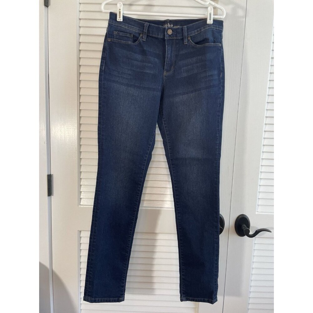 Soho New York & Company Dark Blue Skinny Jeans size 10
